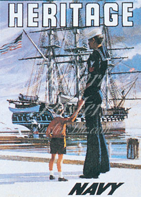 Heritage (Navy) Postcard