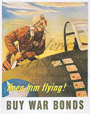 Keep Him Flying Poster
