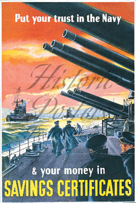 British Navy Poster
