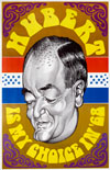 Hubert Humphrey Caricature Poster